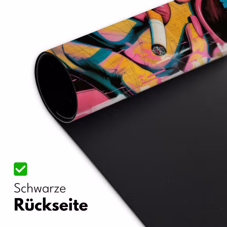 Portret - Vrouw - Abstract - Zonnebril Muismat XXL klein -ysfeer2_duits