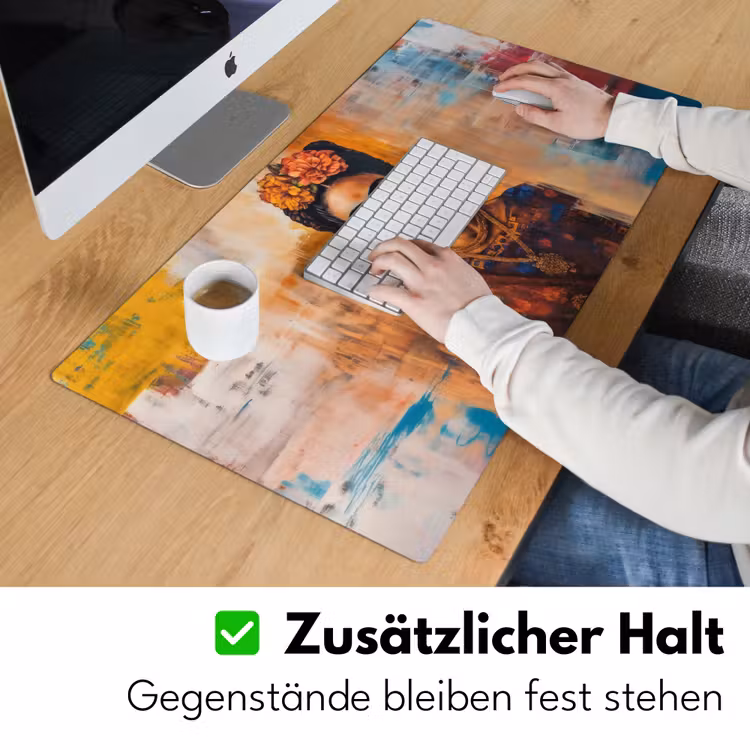 Portret - Sieraden - Schilderachtig Muismat XXL klein -ysfeer3_duits