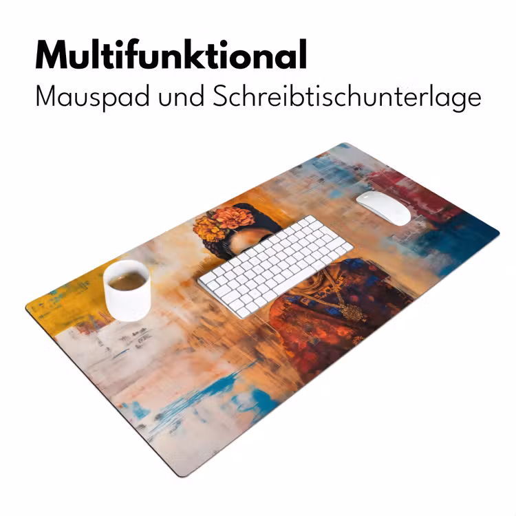 Portret - Sieraden - Schilderachtig Muismat XXL klein -ysfeer4_duits