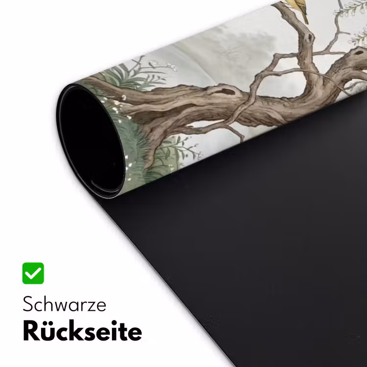 Reiger - Landschap - Groen Muismat XXL klein -ysfeer2_duits