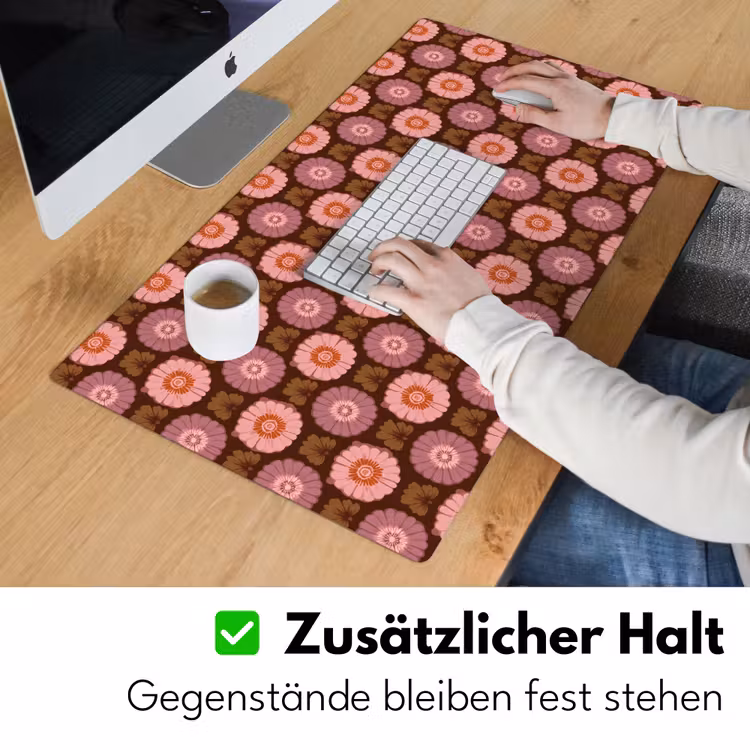 Retro - Madelief - Roze Muismat XXL klein 681 -ysfeer3_duits