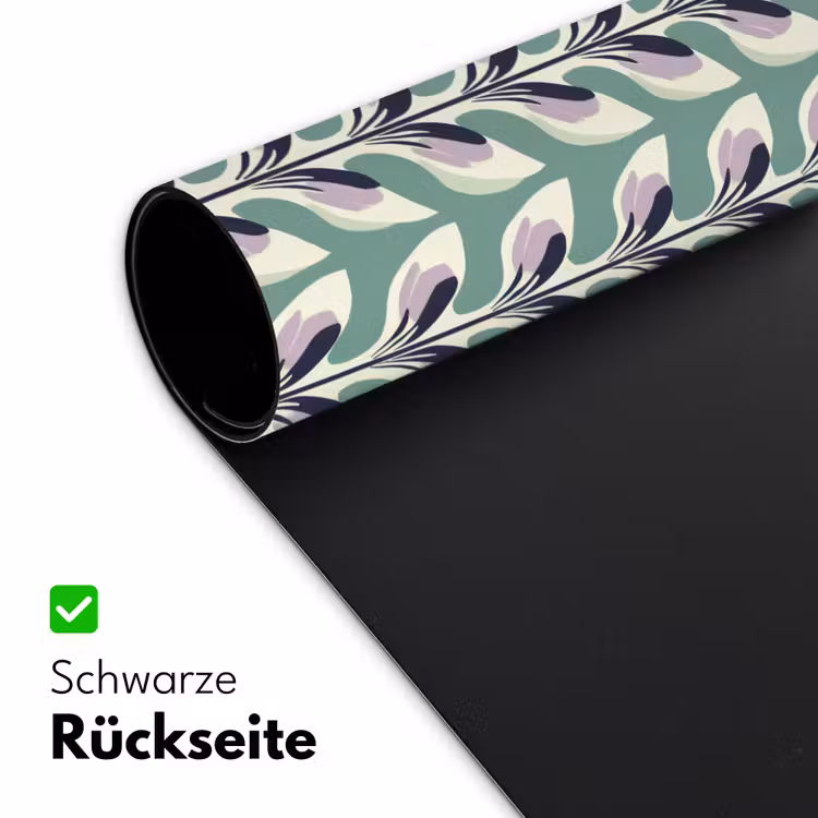 Retro - Modern - Groen Muismat XXL klein 681 -ysfeer2_duits
