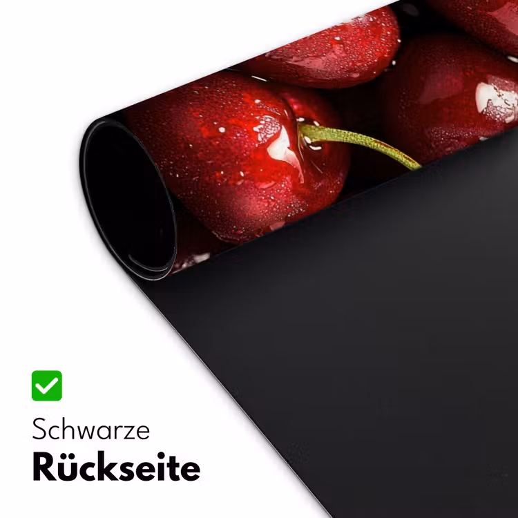 Rood - Fruit - Kersen Muismat XXL klein -ysfeer2_duits