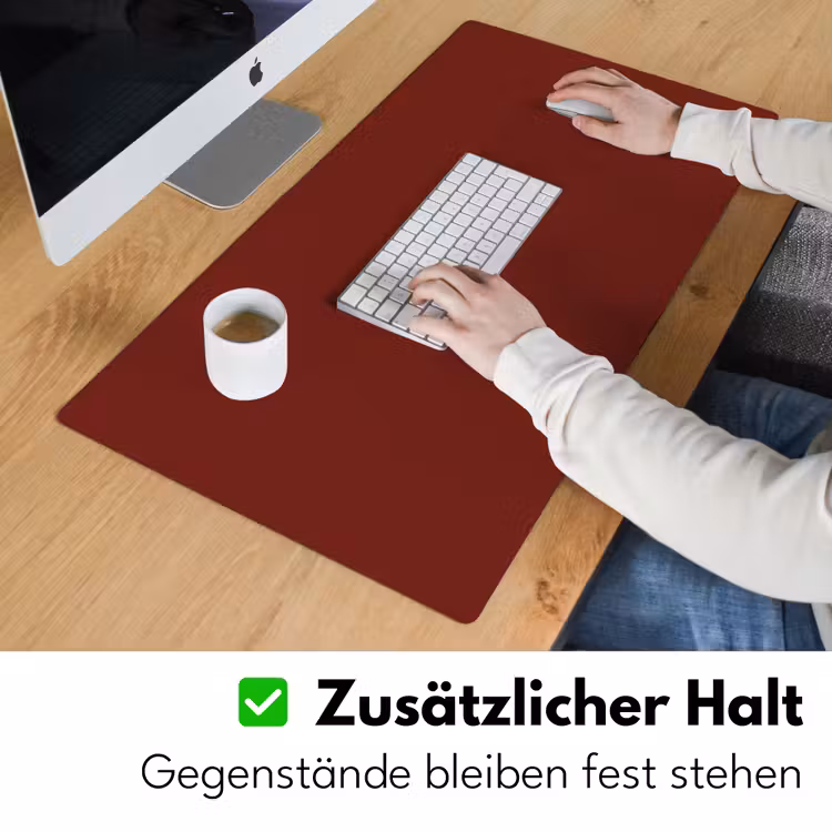 Rustic - Terracotta - Rood Muismat XXL klein 681 -ysfeer3_duits