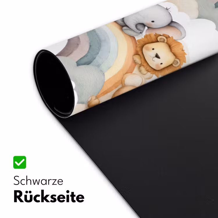 Safari - Regenboog - Kleurrijk Muismat XXL klein 681 -ysfeer2_duits