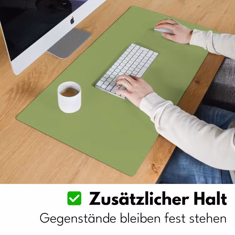 Sage - Green - Groen Muismat XXL klein 681 -ysfeer3_duits
