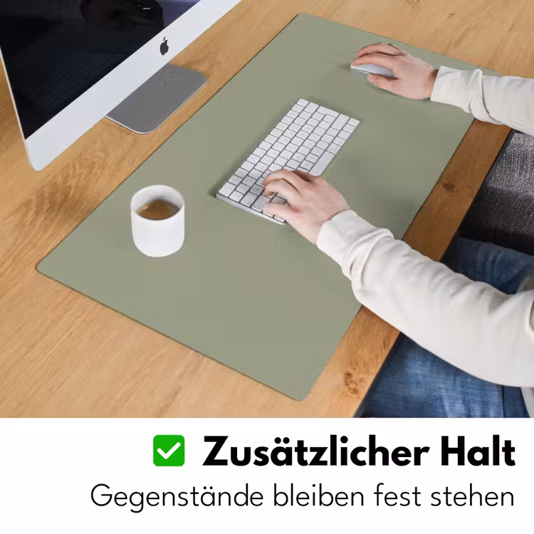 Sage - Mist - Groen Muismat XXL klein 681 -ysfeer3_duits