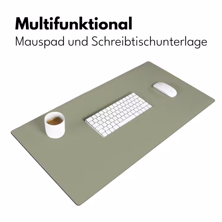 Sage - Mist - Groen Muismat XXL klein 681 -ysfeer4_duits