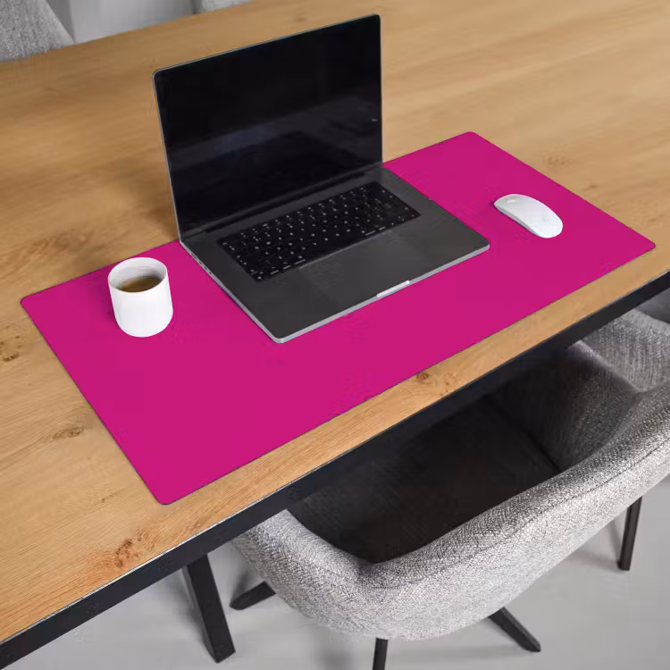 Velvet - Magenta - Roze Muismat XXL klein 681 -sfeer1