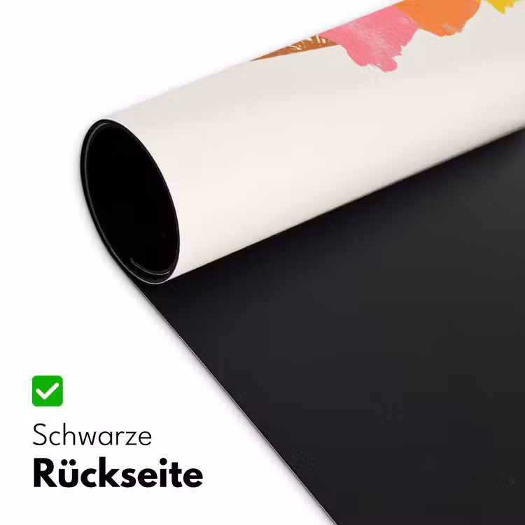 Schepijs - Hoorntje - Illustratie - Minimalistisch Muismat XXL klein -ysfeer2_duits