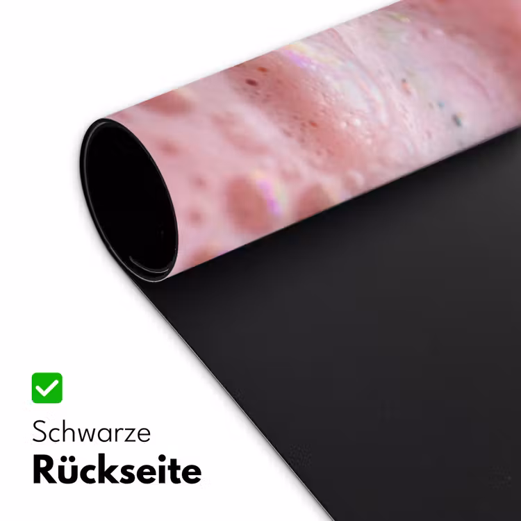 Schuim - Structuur - Roze Muismat XXL klein -ysfeer2_duits
