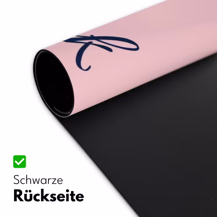 Fuck what they think - Roze - Minimalistisch Muismat XXL klein -ysfeer2_duits