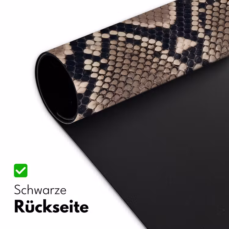 Slangenprint - Python - Bruin Muismat XXL klein -ysfeer2_duits