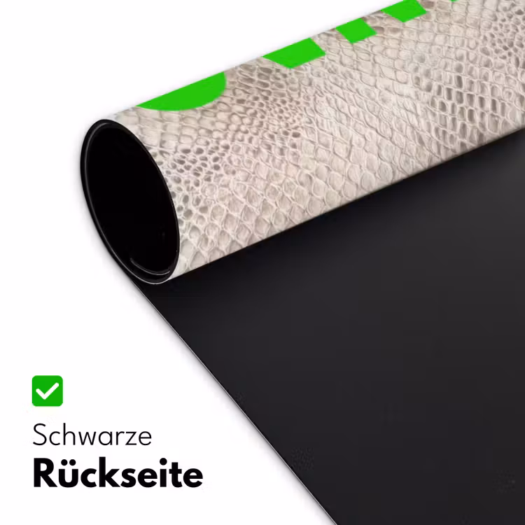 Slangenprint - SWAG - Neon - Groen Muismat XXL klein -ysfeer2_duits