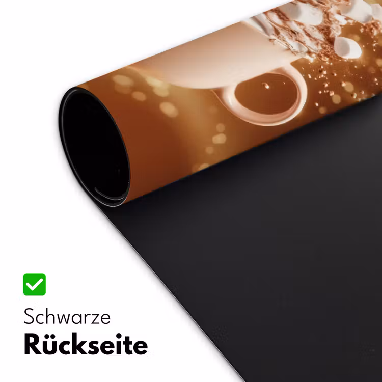 Chocomelk - Drinken - Warm - Bruin Muismat XXL klein -ysfeer2_duits