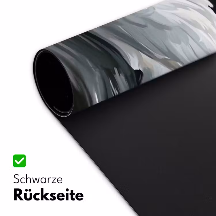 Zwaan - Water - Natuur - Realistisch - Wit Muismat XXL klein -ysfeer2_duits