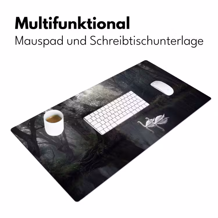 Zwanen - Rivier - Bos Muismat XXL klein -ysfeer4_duits
