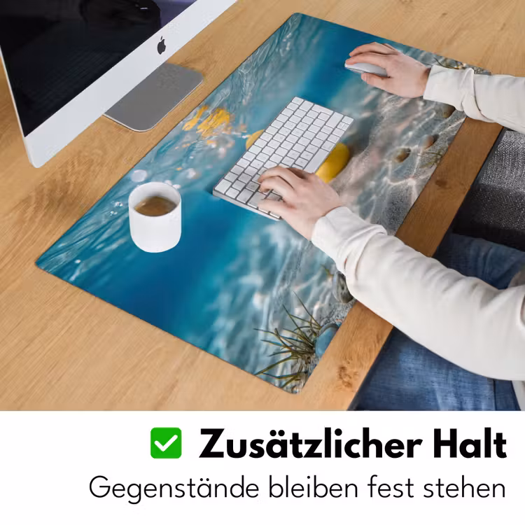 Duikbril - Eend - Water Muismat XXL klein -ysfeer3_duits