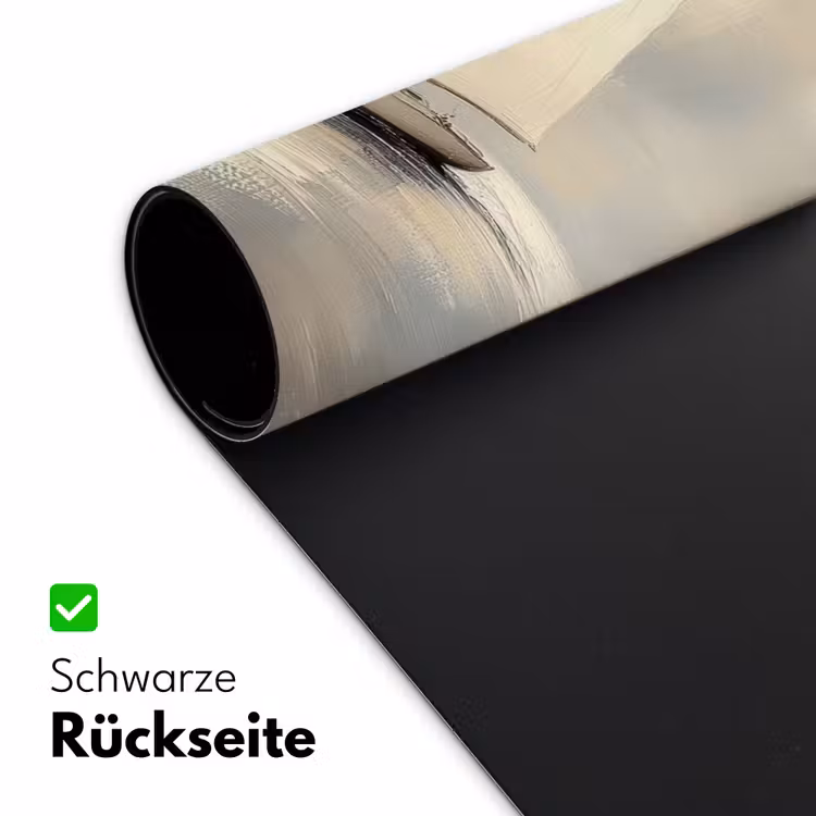 Zeilschip - Zee - Bewolkt Muismat XXL klein -ysfeer2_duits