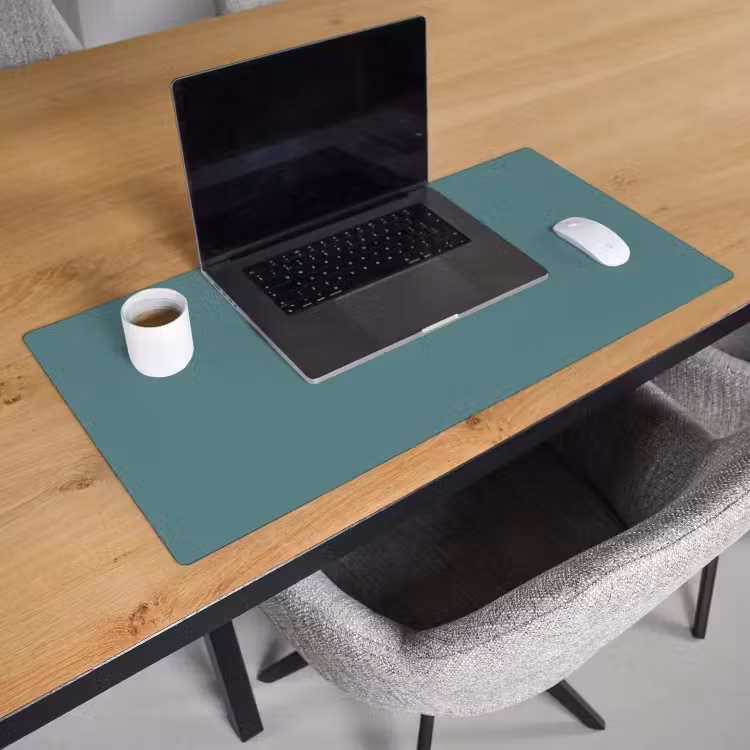 Serene - Teal - Blauw Muismat XXL klein 681 -sfeer1