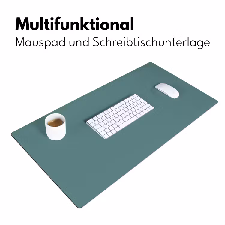 Serene - Teal - Blauw Muismat XXL klein 681 -ysfeer4_duits