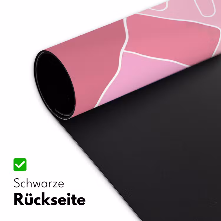 Schreibtischunterlage - Sonne – Berge – Natur – Abstrakt – Rosa - Zon - Bergen - Natuur - Abstract - Roze Muismat XXL klein