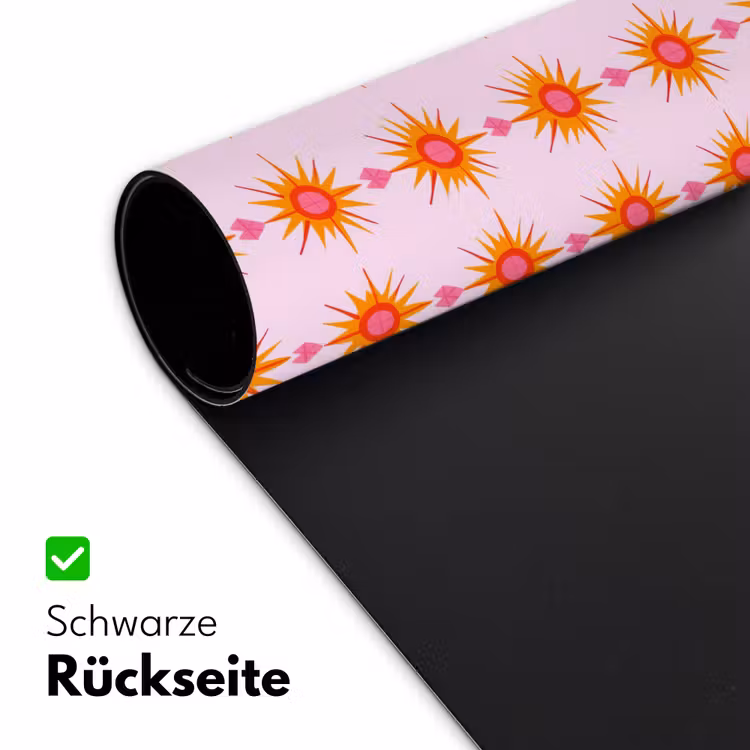 Zon - Motief - Roze Muismat XXL klein 681 -ysfeer2_duits