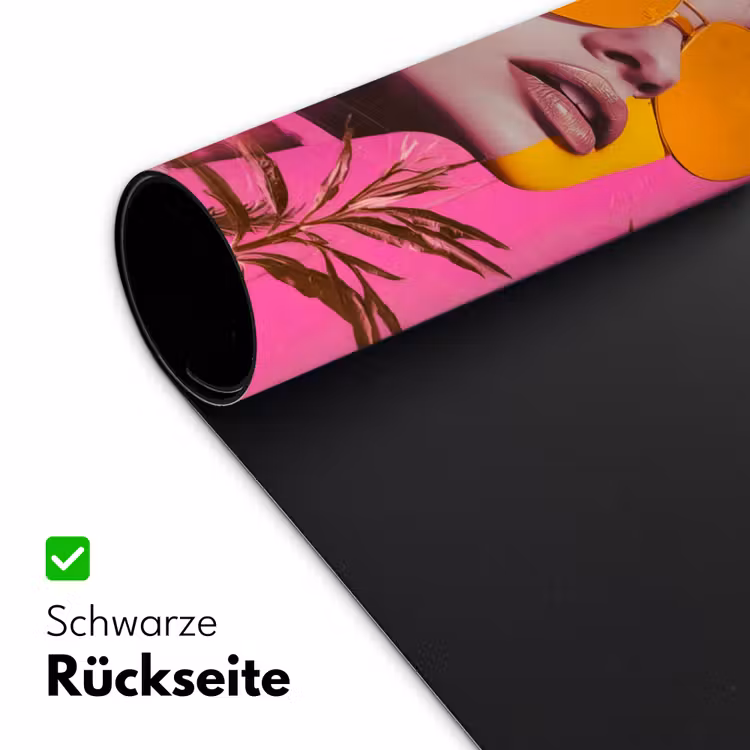 Zonnebril - Oranje - Vrouw - Planten Muismat XXL klein -ysfeer2_duits