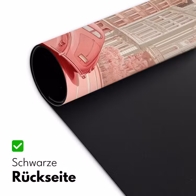City - Car - Pink Muismat XXL klein -ysfeer2_duits