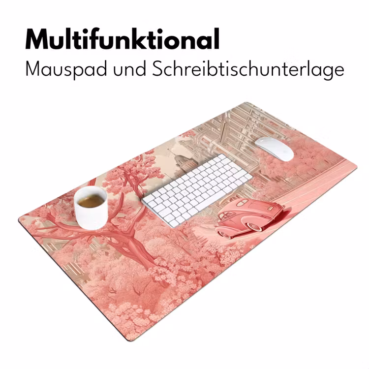 City - Car - Pink Muismat XXL klein -ysfeer4_duits