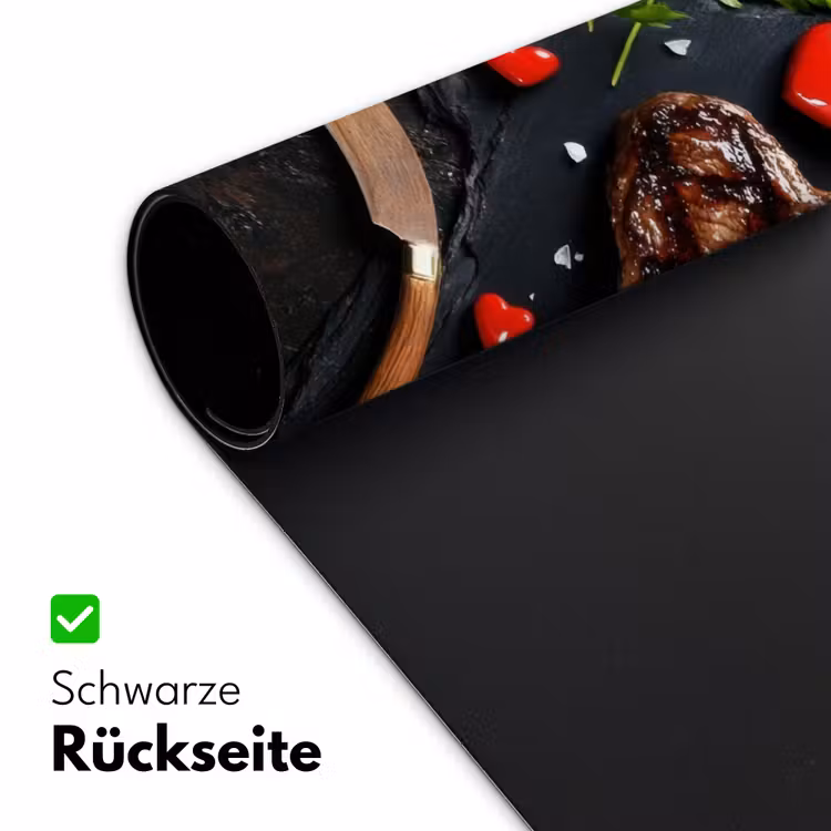 Steak - Hart - Bestek Muismat XXL klein -ysfeer2_duits