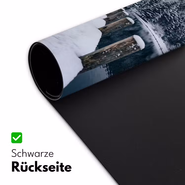 Steiger - Meer - Sneeuw - Bergen - Rustgevend Muismat XXL klein -ysfeer2_duits