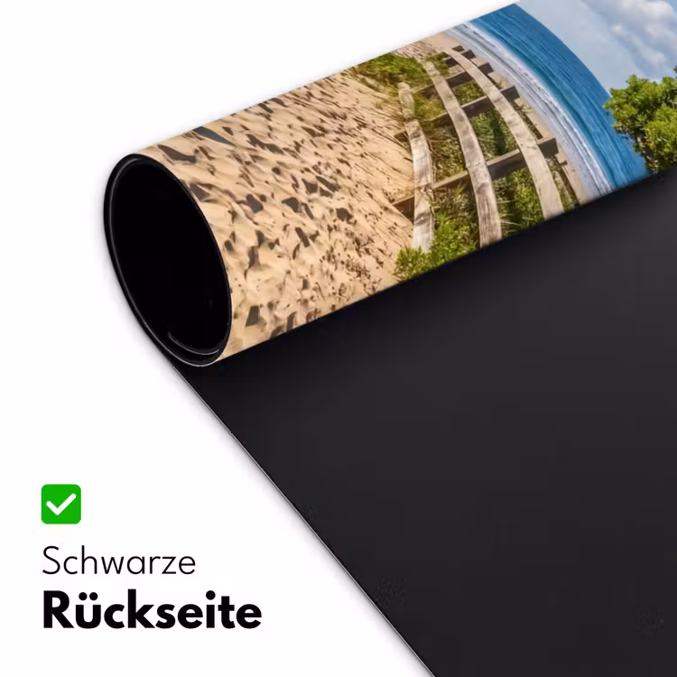 Strand - Zandpad - Oceaan - Natuur Muismat XXL klein -ysfeer2_duits