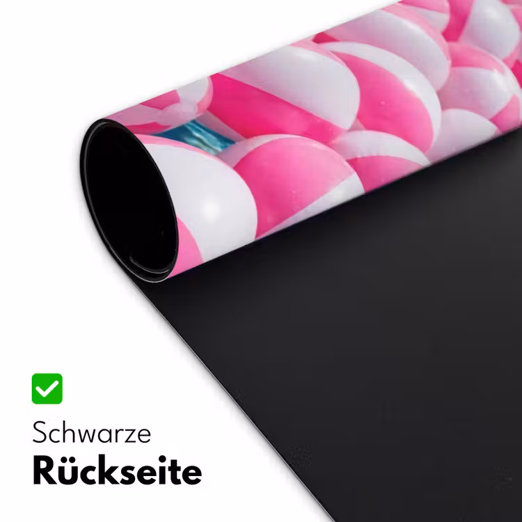 Strandballen - Roze - Water Muismat XXL klein -ysfeer2_duits