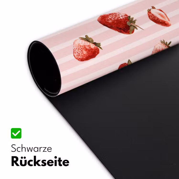 Strepen - Aardbei - Roze Muismat XXL klein 681 -ysfeer2_duits