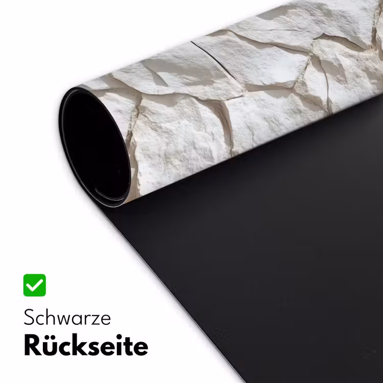 Structuur - Rots - Wit Muismat XXL klein 681 -ysfeer2_duits