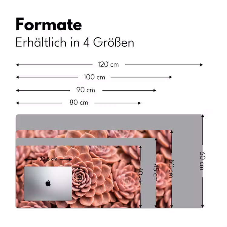 Vetplant - Organisch - Roze Muismat XXL klein -ysfeer5_duits