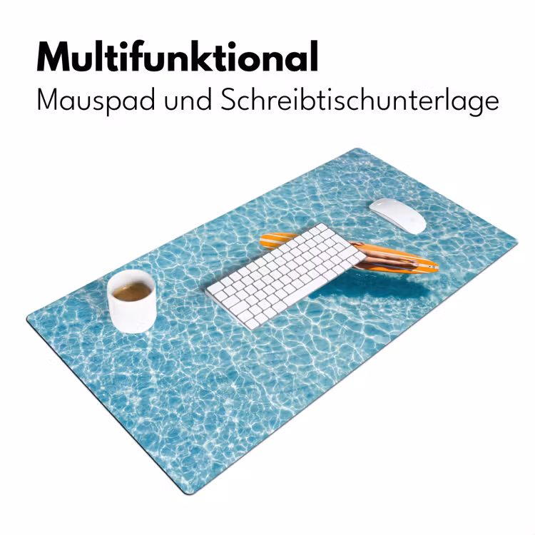 Surfboard - Water - Badpak - Oranje Muismat XXL klein -ysfeer4_duits
