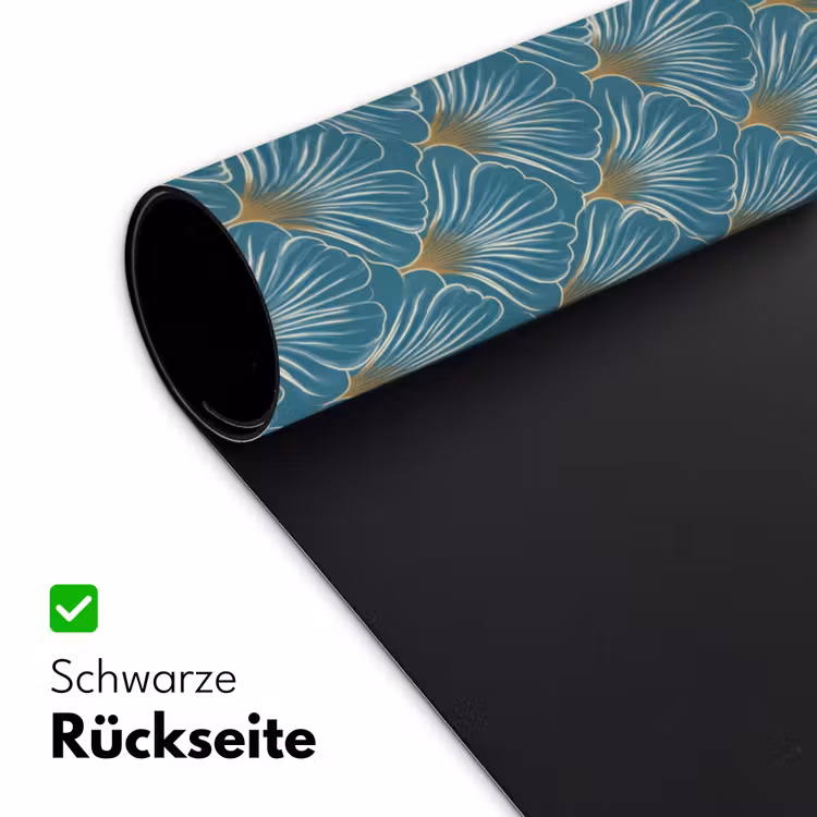Symmetrisch - Patroon - Blauw Muismat XXL klein 681 -ysfeer2_duits