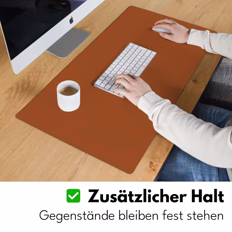 Terracotta - Bruin - Palet - Effen - Kleuren - Kleur Muismat XXL klein -ysfeer3_duits