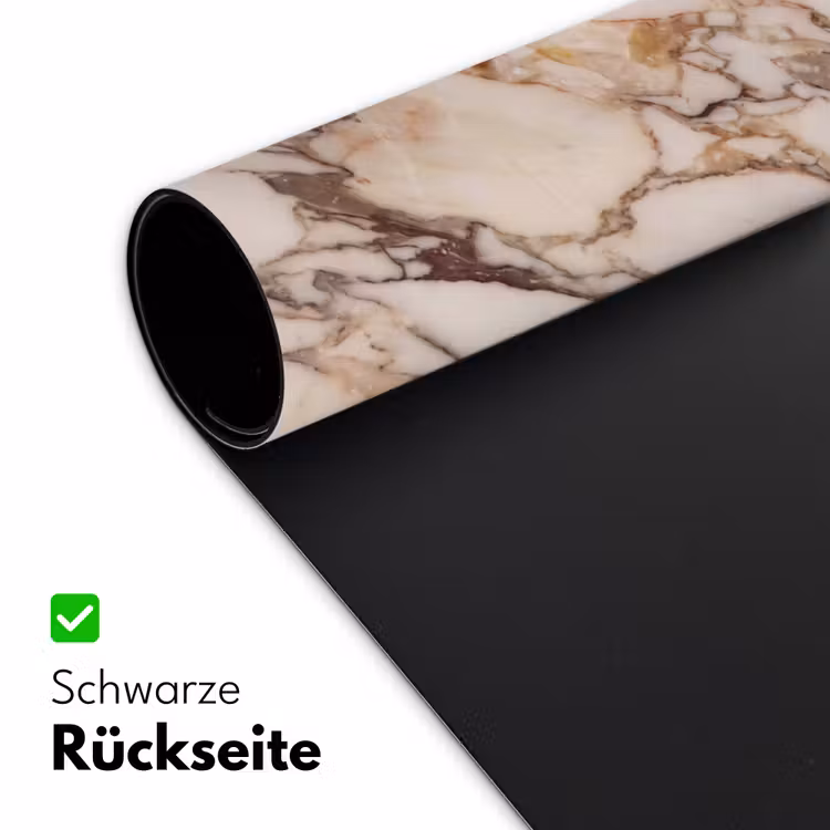 Textuur - Gesteente - Aderen - Abstract - Wit Muismat XXL klein -ysfeer2_duits