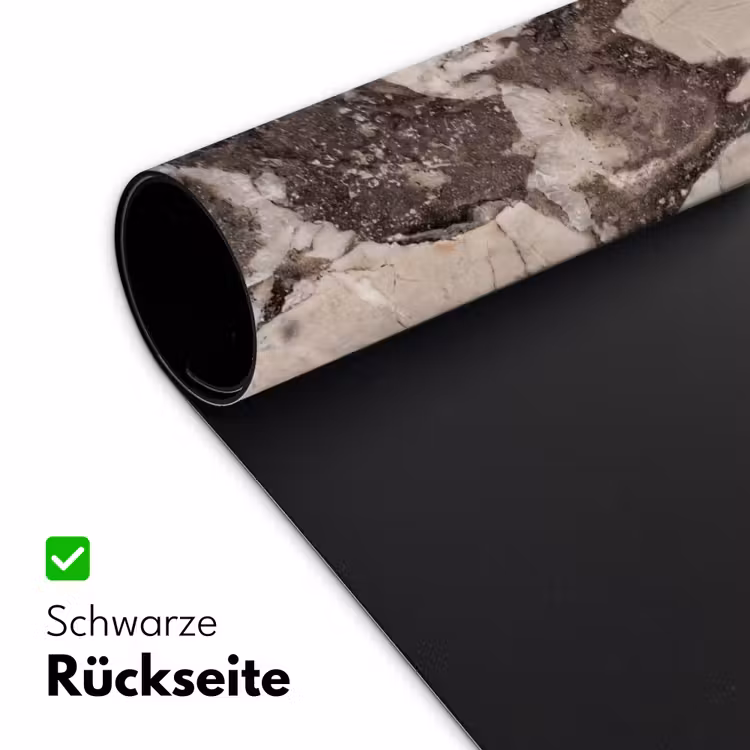 Textuur - Marmer - Abstract - Beige - Bruin Muismat XXL klein -ysfeer2_duits