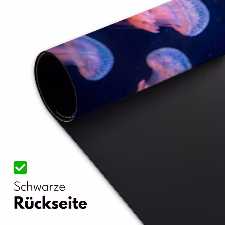Dier - Onderwater - Natuur - Roze - Mysterieus Muismat XXL klein -ysfeer2_duits