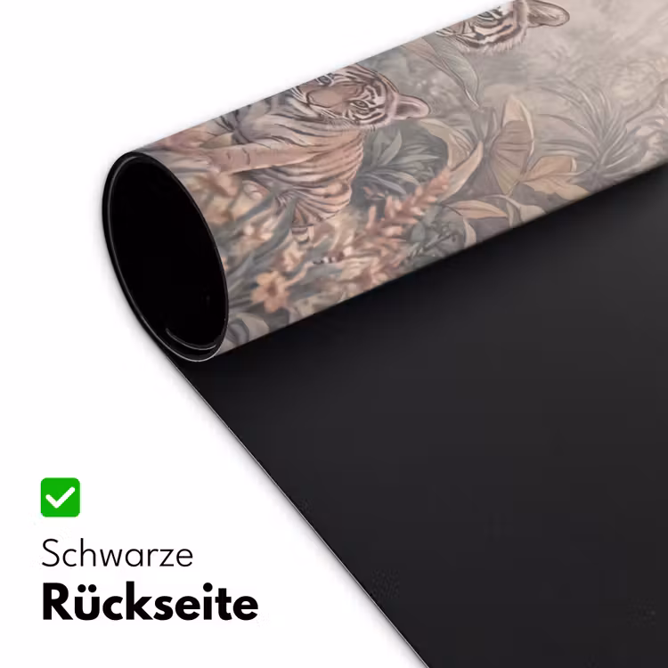 Tijger - Welp - Jungle - Illustratie - Dieren Muismat XXL klein -ysfeer2_duits