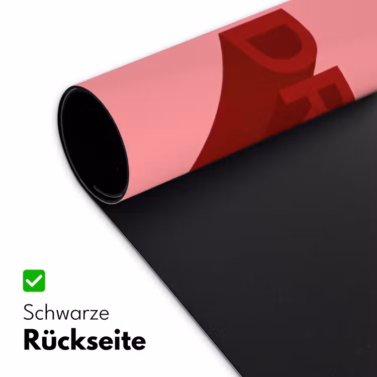 Dream - 3D - Rood - Roze Muismat XXL klein -ysfeer2_duits