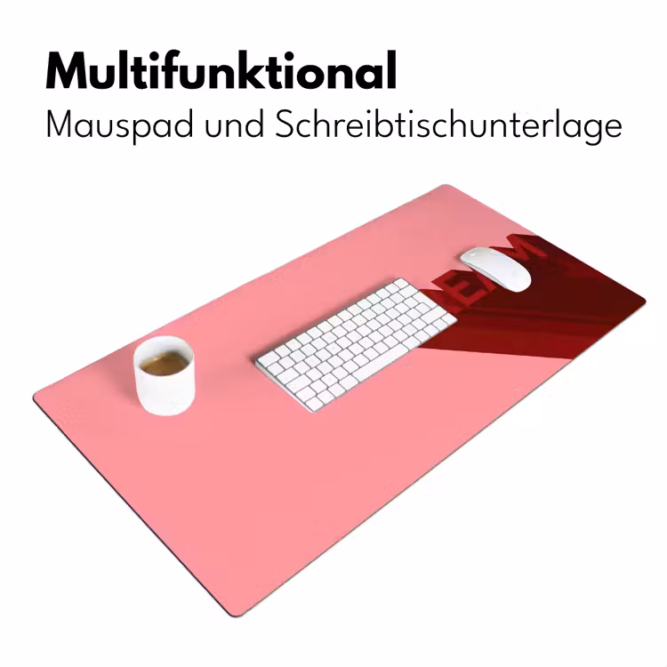 Dream - 3D - Rood - Roze Muismat XXL klein -ysfeer4_duits