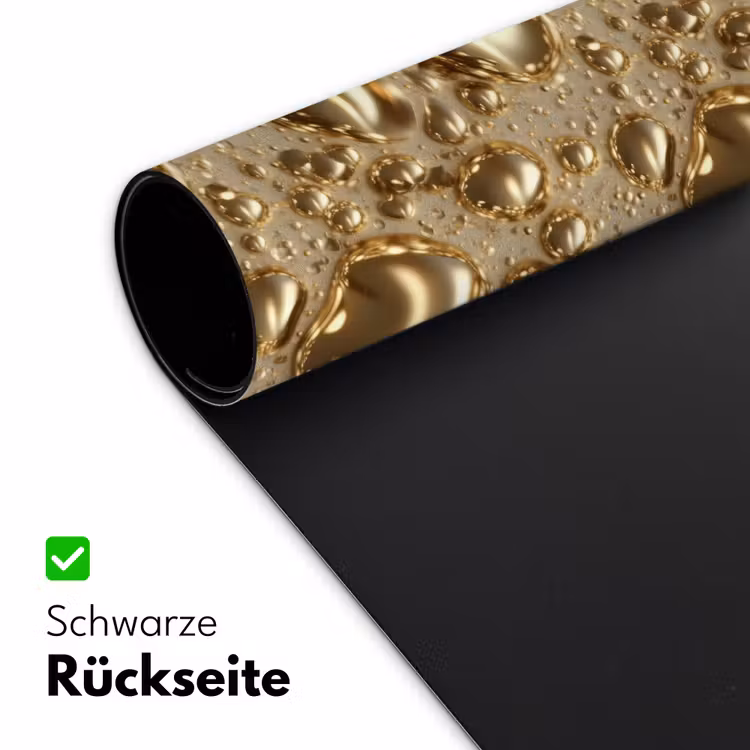 Druppels - Organisch - Goud Muismat XXL klein 681 -ysfeer2_duits