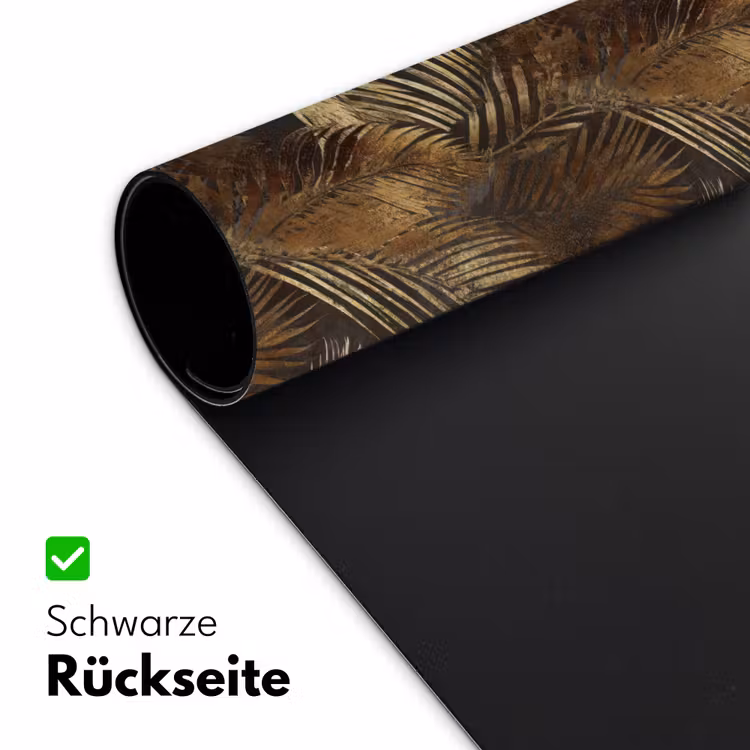 Tropisch - Bladeren - Goud Muismat XXL klein 681 -ysfeer2_duits