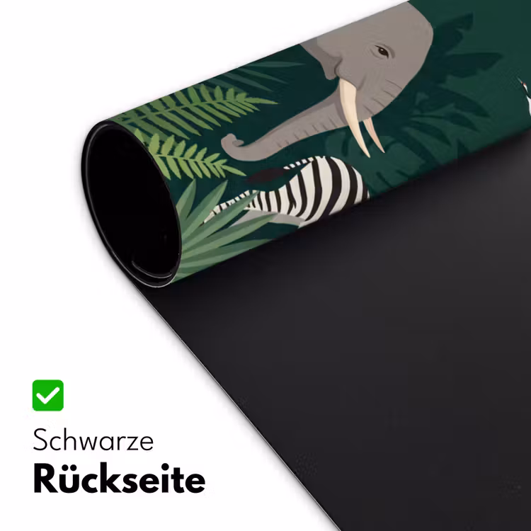 Tropisch - Jungle - Groen Muismat XXL klein -ysfeer2_duits