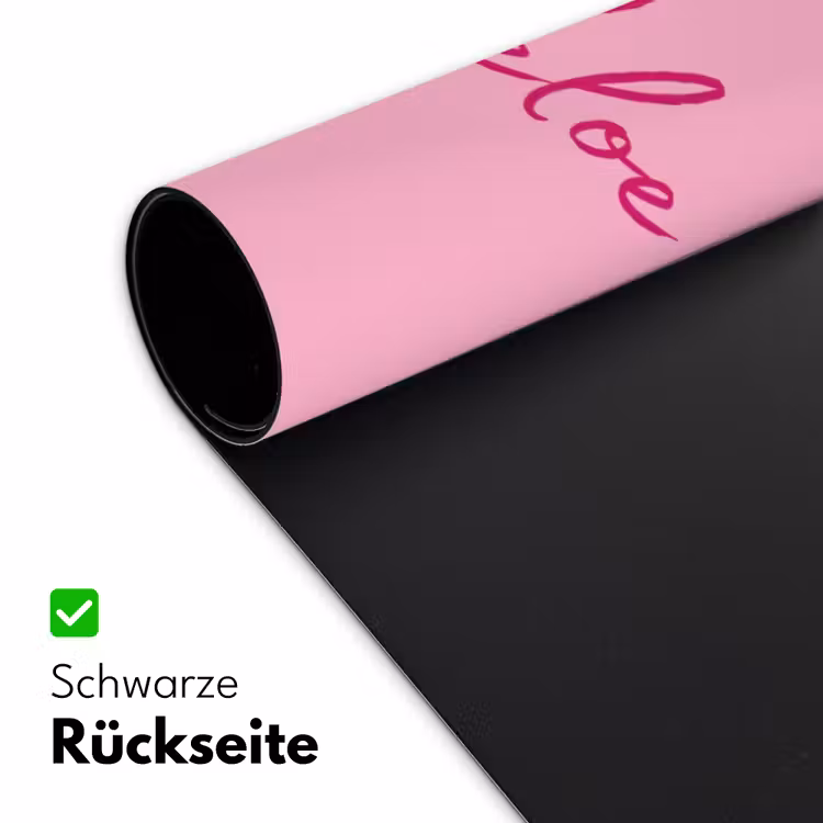Toedeloe - Roze - Minimalistisch Muismat XXL klein -ysfeer2_duits
